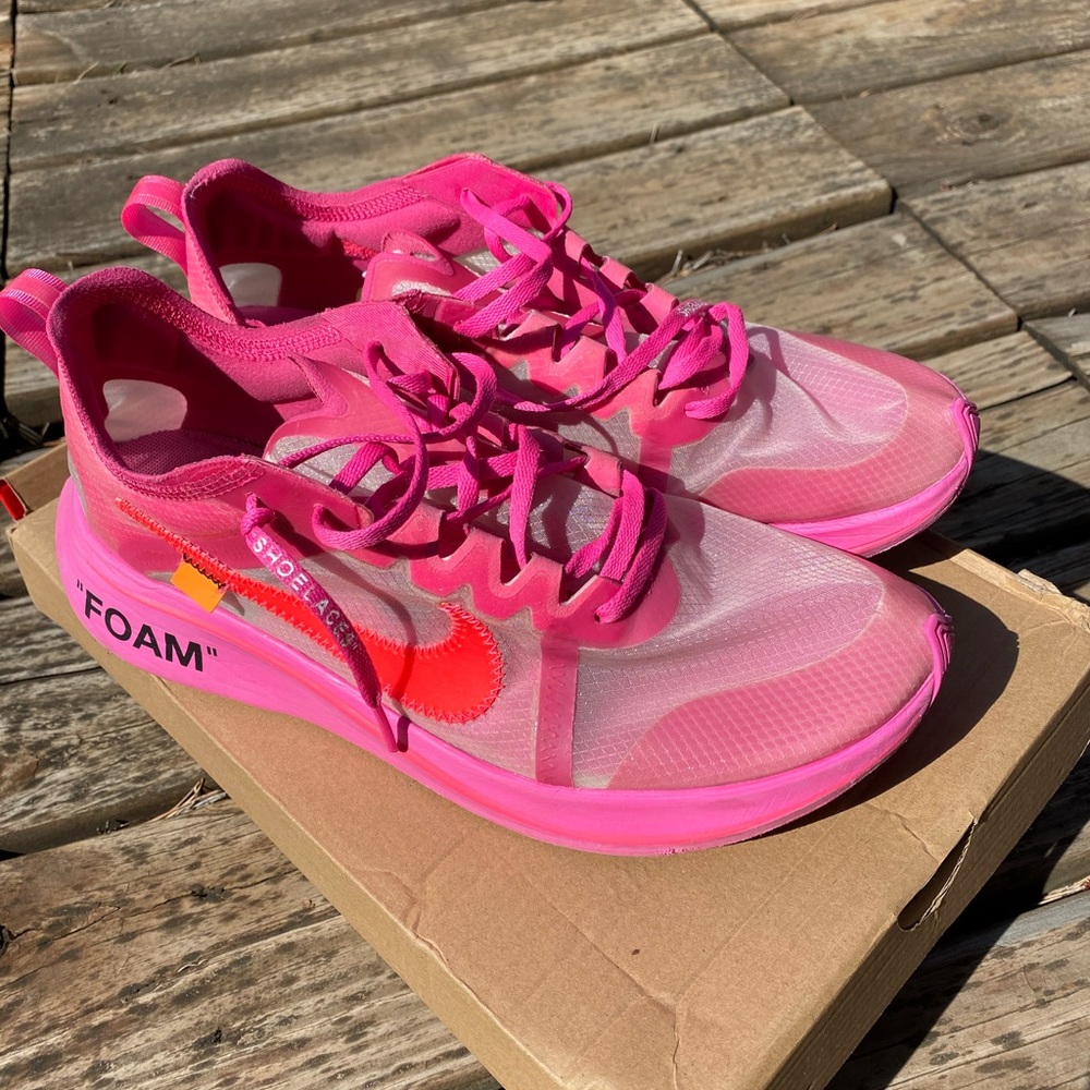 Nike Zoom Fly Off-White Pink